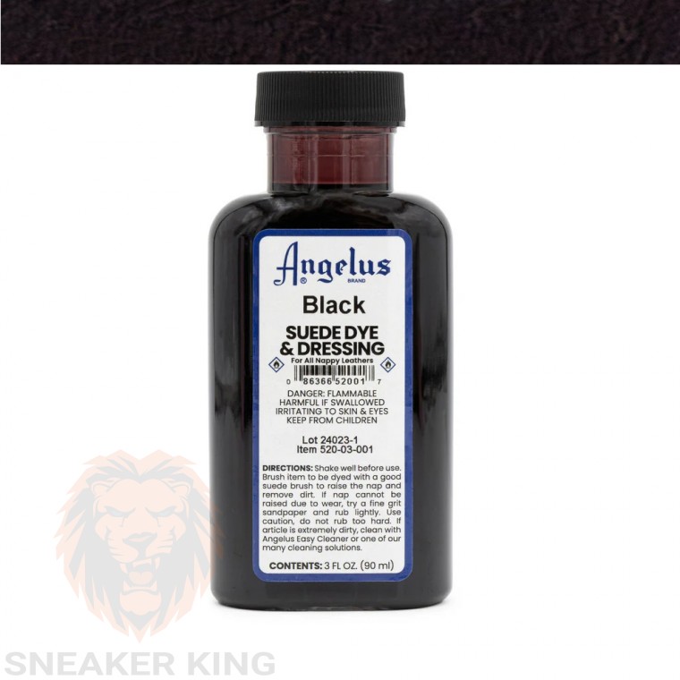 Барвник для замші Angelus Black suede dye (чорний) made in USA